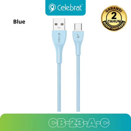 Cable Charging 3A USB-A to Type-C 1.2M