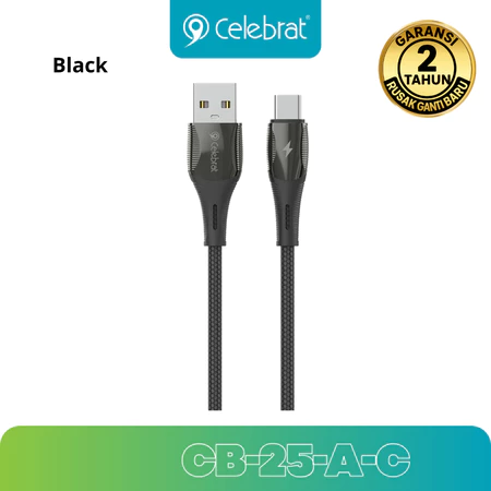 Cable Charging 3A USB-A to Type-C 1.2M