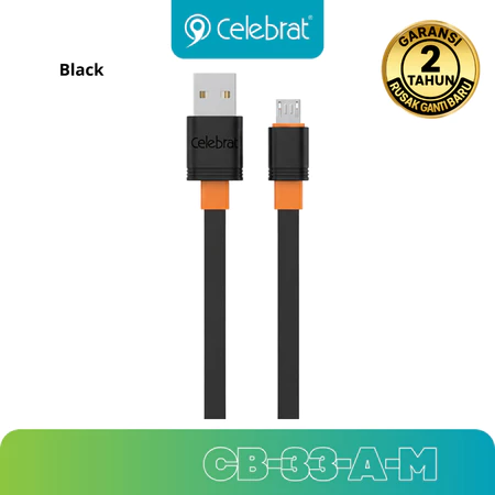 Cable Charging PVC 2.1A USB-A to Micro 1M