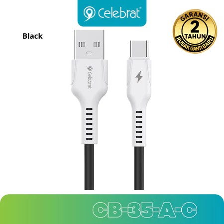 Cable Charging Silicone 3A USB-A to C 1M