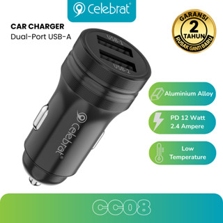 Car Charger 12W with 2 Port USB-A