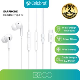 Earphones Headset in-ear (drive unit 10mm) Type-C port 1.2M