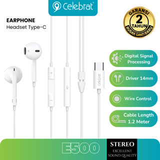 Earphones Headset in-ear (drive unit 14mm) Type-C port 1.2M