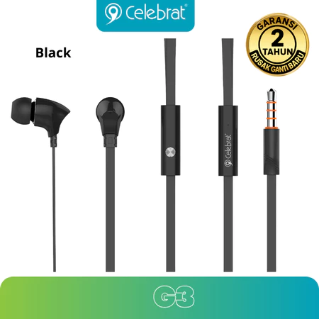 Earphones Headset Type-C flat ear design