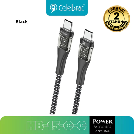 Cable Charging C to C PD60W 1.2M