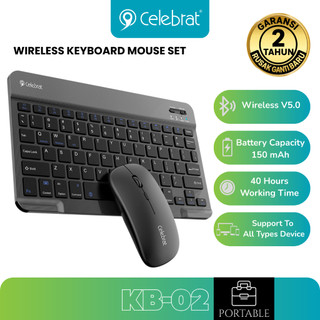 Wireless Bluetooth Keyboard and Mouse Set
