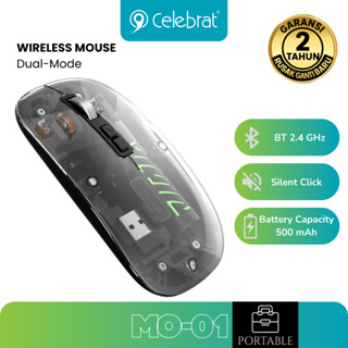 Wireless Silent Mouse Versatility 2.4G/Bluetooth
