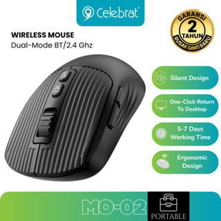 Wireless Mouse With Silent Dual-Mode