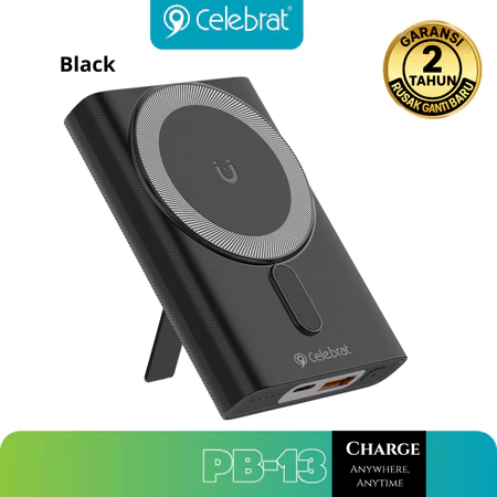 PowerBank 10000 mAh Wireless Magnetic Dual Port (1A1C)