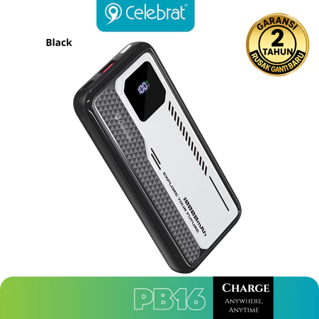 PowerBank 10000 mAh Built-in two cable Type-C and Lightning