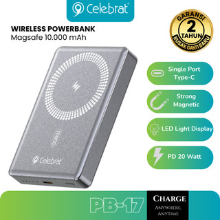 PowerBank 10000 mAh Wireless Magnetic PD 20W Type-C Port