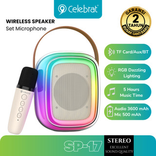Speaker & Microphone Mini Portable Wireless with RGB Lights