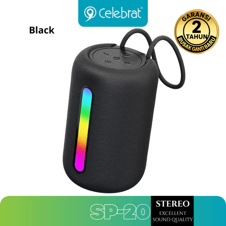 Portable Wireless Speaker with Dazzling Light